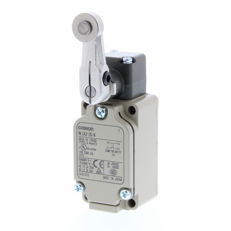Omron WLCA2-2NG-N WLCA22NGN OMRON Limit switch, Roller lever R38 mm, DPDB1, Screw terminal